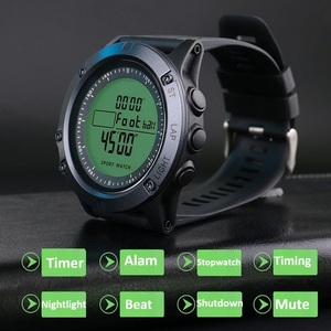 Bóng đá trọng tài đồng hồ giải đấu trò chơi hẹn Giờ 100-Lap im lặng 3-line backlit hiển thị chuyển đổi đếm ngược báo động lịch cổ tay đồng hồ bấm giờ - Product Image 6