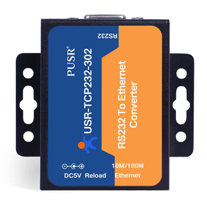 Servidor de puerto serie USR 302 RS232 a Ethernet TCP/IP Equipo de red para comunicación y redes - Product Image 1