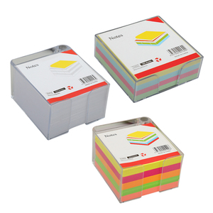 Bloc de notas de bloque de notas con Blocs de escritura personalizados en caja de PVC para oficina o promoción