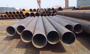 中国大直径全系列材料定制API 5L X60 X65 X70建筑材料用焊接碳钢管/管 - Product Image 4