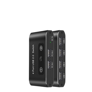 Interruttore USB selettore 2 computer condivisione di 4 dispositivi USB 2.0 periferica Hub per Mouse tastiera Scanner stampante pz - Product Image 5