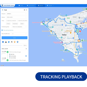 Rastreador GPS 2G 4G Dispositivo de seguimiento GPS Accesorios para vehículos GSM Gps Tracker Plataforma web - Product Image 2