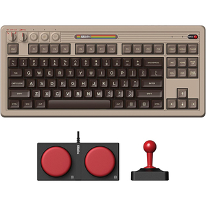 87键BT热插拔无线游戏键盘双超级按钮8比特复古C64机械键盘视窗/安卓- - Product Image 1