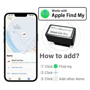 适用于Iphone的CARQSENG迷你全球定位系统跟踪器查找我的应用程序车载跟踪，可在电脑和IOS应用程序上查看OBD 1年保修 - Product Image 3
