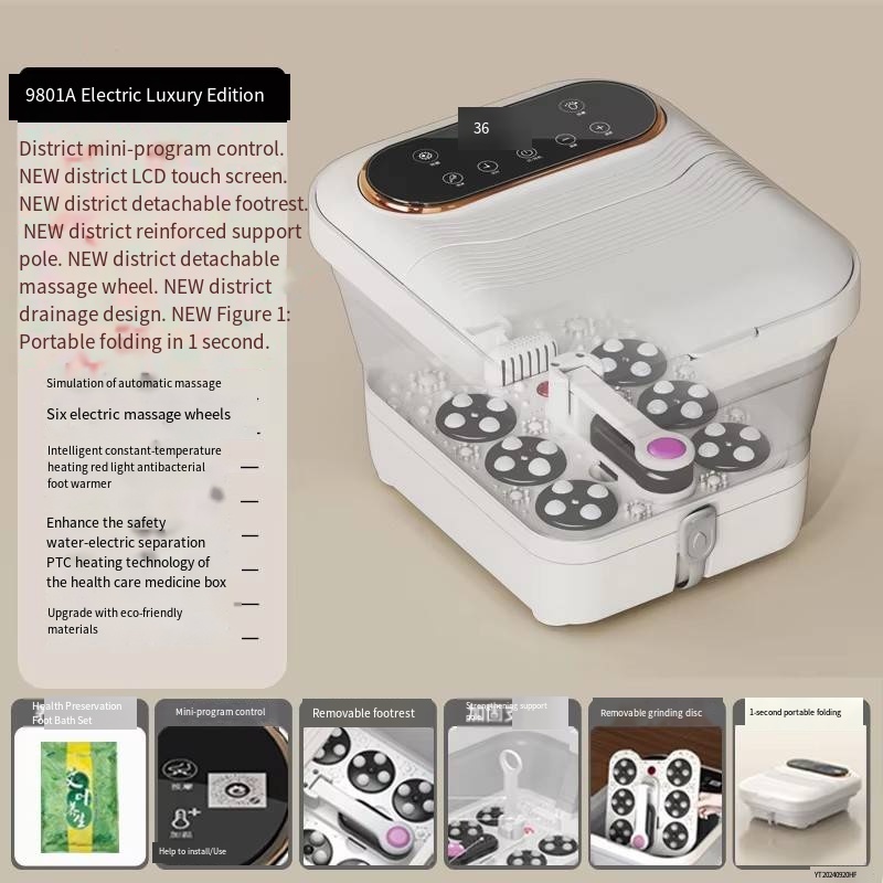 Modèle électrique de luxe 9801a - Conception avec port de drainage - Contrôle via mini-application