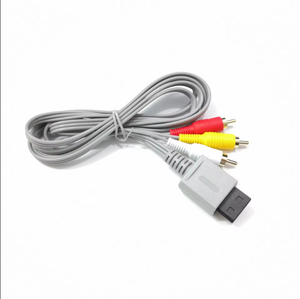 สายชาร์จอะแดปเตอร์สายสัญญาณวิดีโอและเสียง1.8 3 RCA สำหรับเครื่องนินเทนโด Wiis คอนโซลสายคอมโพเนนต์ - Product Image 4