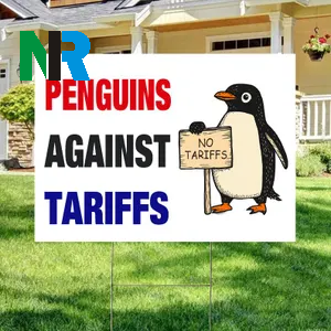 Çift taraflı protesto işareti, avlu panosu, adalet için ses - Product Image 4