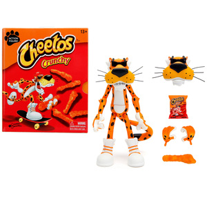 DCD <strong>Chester</strong> Cheetah 5.5\&quot; Figure by Jada Military <strong>Toy</strong> with Accessories Alternate Head Hands Model ODM-Cheetos Crunchy Style - Product Image 1