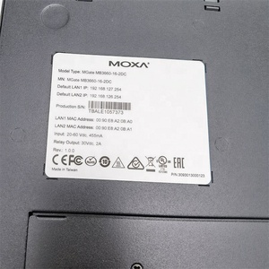 * Prezzo reale * MB3660-16-2DC MGate * nuovo originale * in stock * Moxa MGate serie MB3660-Modbus TCP gateway - Product Image 5