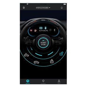 GPS GSM双向无钥匙进入远程启动车载GPS跟踪器Android Ios应用程序，批发车载GPS跟踪系统 - Product Image 5
