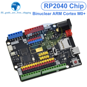 Raspberry PI UNO RP2040 Entwicklungs platine Typ C USB 16MB Programmierung Learning Controller Core Board Für Arduino