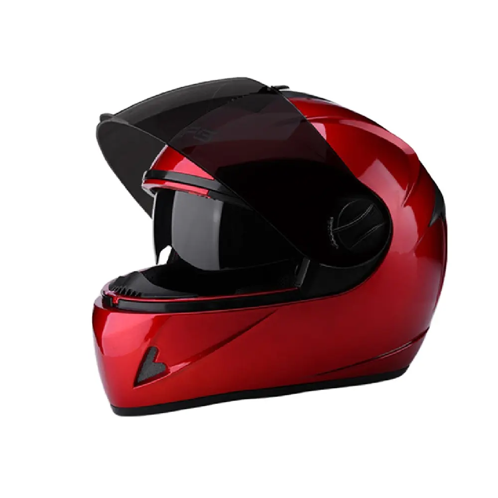 Helm Modular Penutup Wajah Penuh dan Ece Grosir Pendingin Odm Sol Dot Helm Sepeda Motor Bersepeda