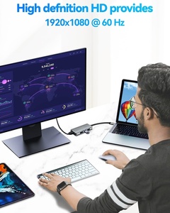 USB 3.0到HDMI适配器，带3 * USB3.0铝集线器，用于显示器USB集线器，带HDMI USB，用于HDMI集线器 - Product Image 2