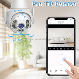 กล้องไร้สาย3MP HD สินค้าใหม่ OEM V380แอปควบคุมระยะไกลวิดีโอภาพกลางคืนกล้องหลอดไฟ Wifi - Product Image 6