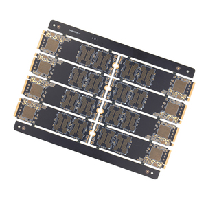 PCB Black Matte ENIG Oberflächen verarbeitung Leiterplatte für <span class=keywords><strong>Bluetooth</strong></span>-Verstärker - Product Image 1