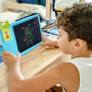 Máquina de aprendizaje de idiomas inteligente para niños, máquina de tarjetas Flash bilingüe para niños, juguete con tableta de escritura LCD - Product Image 6