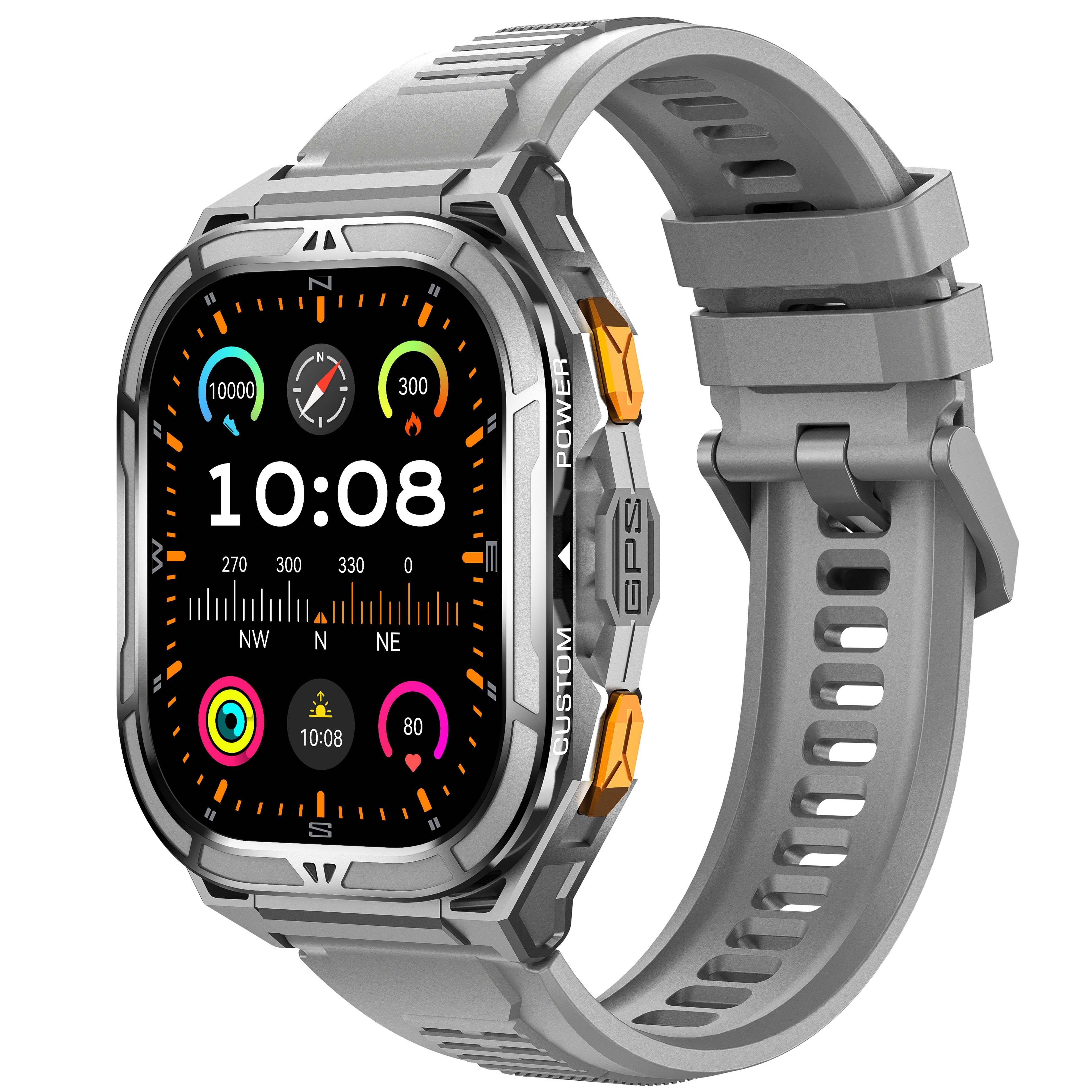 Silver Silica Gel Strap