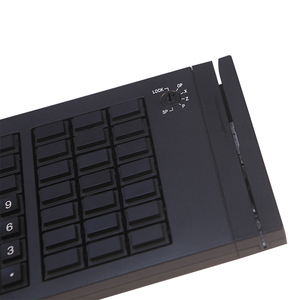 Распродажа, 66 клавиш USB, программируемая клавиатура с поддержкой OPOS/ JPOS с магнитной полосой считыватель карт для системы POS - Product Image 3