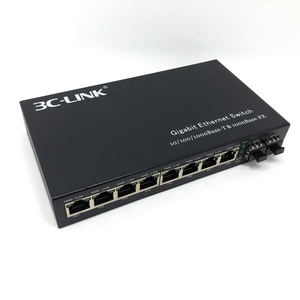 Conmutadores empresariales Conmutadores de red de 8 puertos Conmutador de fibra inteligente Gigabit Plug and Play para cámara IP - Product Image 6