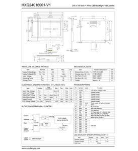 Grafik lcd display 240X160 Dot matrix 24 Pin FPC 8 bit Parallel 3,3 V LCD Display Modul 240160 Weiß LED hintergrundbeleuchtung nebel lcd