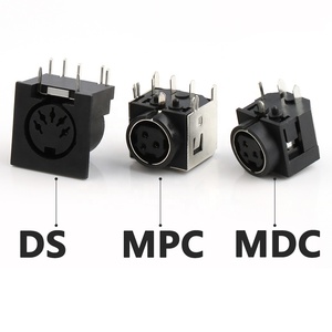 5针圆形连接器DS系列公插头电缆5针迷你Din公连接器 - Product Image 5