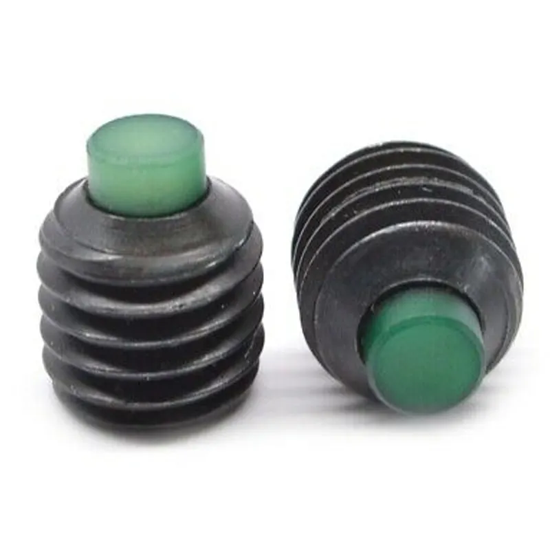 Nylon Bout/Set Schroef Sleuven Rubber Nylon Tip Platte Punt Gleuf Set Schroef