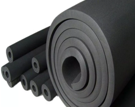 Ignifuge imperméable d'isolation en caoutchouc en plastique de feuille de conduit de la classe B1 8