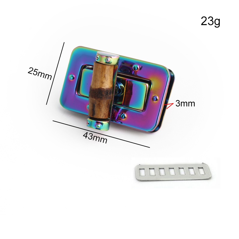 Style 2--43x25mm arc-en-ciel