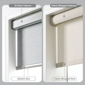 Automatic <strong>up</strong> and Down Remote Control Sunscreen Electric Window Blinds Roller Day and Night Roller Blind Wi-fi Roller Blinds - Product Image 4