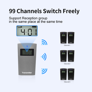 <strong>Wireless</strong> Conference System Long Distance Conference Equipment 200m Conference Transmitter and Receiver - Product Image 5