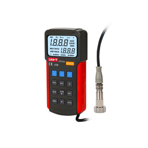 Medidor de Vibración Digital Industrial, Dispositivo de Sonda Analizador de Vibración, Medida de Precisión, Probador de Vibración de Mano, UT315A, 1 Unidad - Product Image 5
