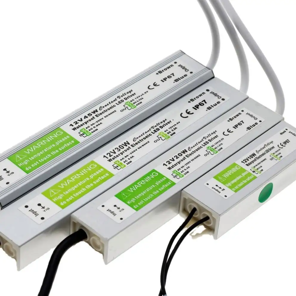 220V AC to DC Transformer 12V 24V 36W 45W 60W 100W 150W 200W 250W 300W 400W 500W Waterproof Switching Power Supply For Led Light