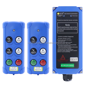 ECD A400 2 verici ve 1 alıcı mini denetleyici endüstriyel kablosuz uzaktan kumanda anahtarı için kamyon kuyruğu asansör - Product Image 1
