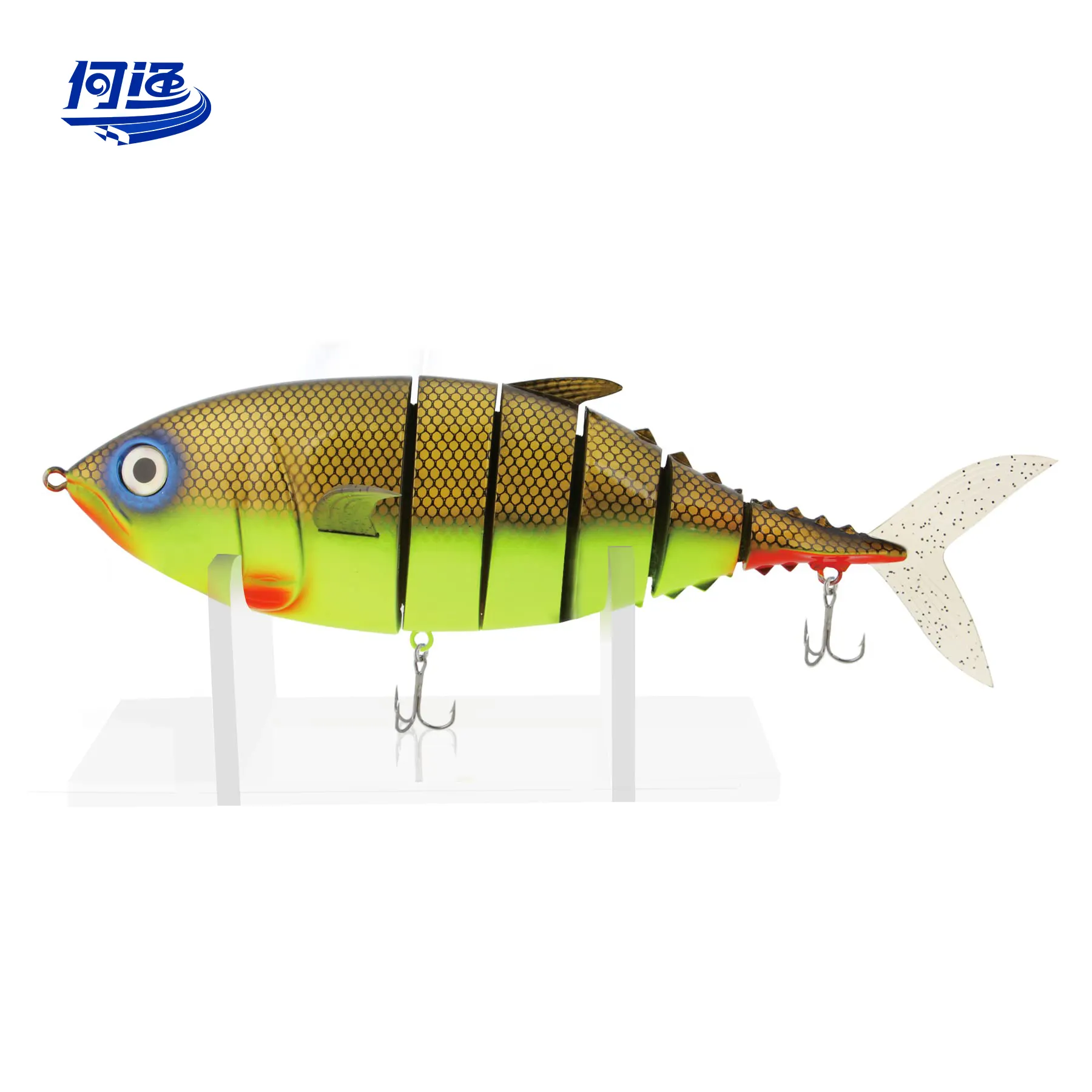 Mồi câu cá đa nối cá Bộ dụng cụ chậm chìm giống như thật swimbait nước ngọt và nước mặn crankbaits cho cá hồi Bass lures