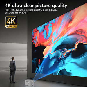 Nuevo proyector inteligente actualizado Quad Core WiFi 6G Conexión inalámbrica súper rápida BT5.0 4K 8K HD Android 9 Proyector - Product Image 2