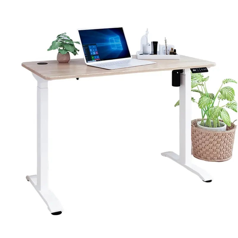 Up Down Computer Extendable Standing Adjustable Electric Sit-stand Motorized Sit Stand Desk Office Furniture Modern