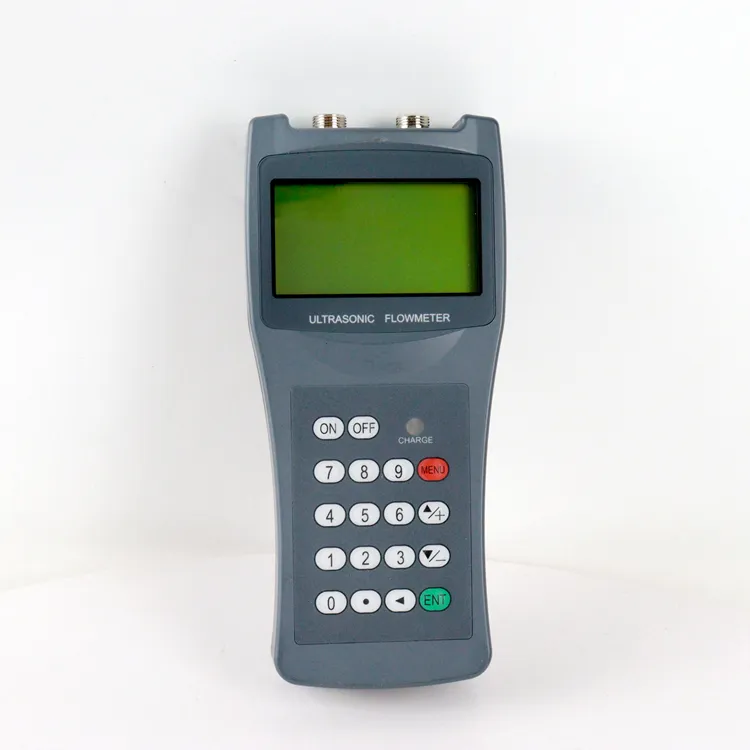 Medidor de flujo ultrasónico de mano con pantalla Digital DN150 RS485, bomba de fuego, sistema HVAC de agua, abrazadera, líquido