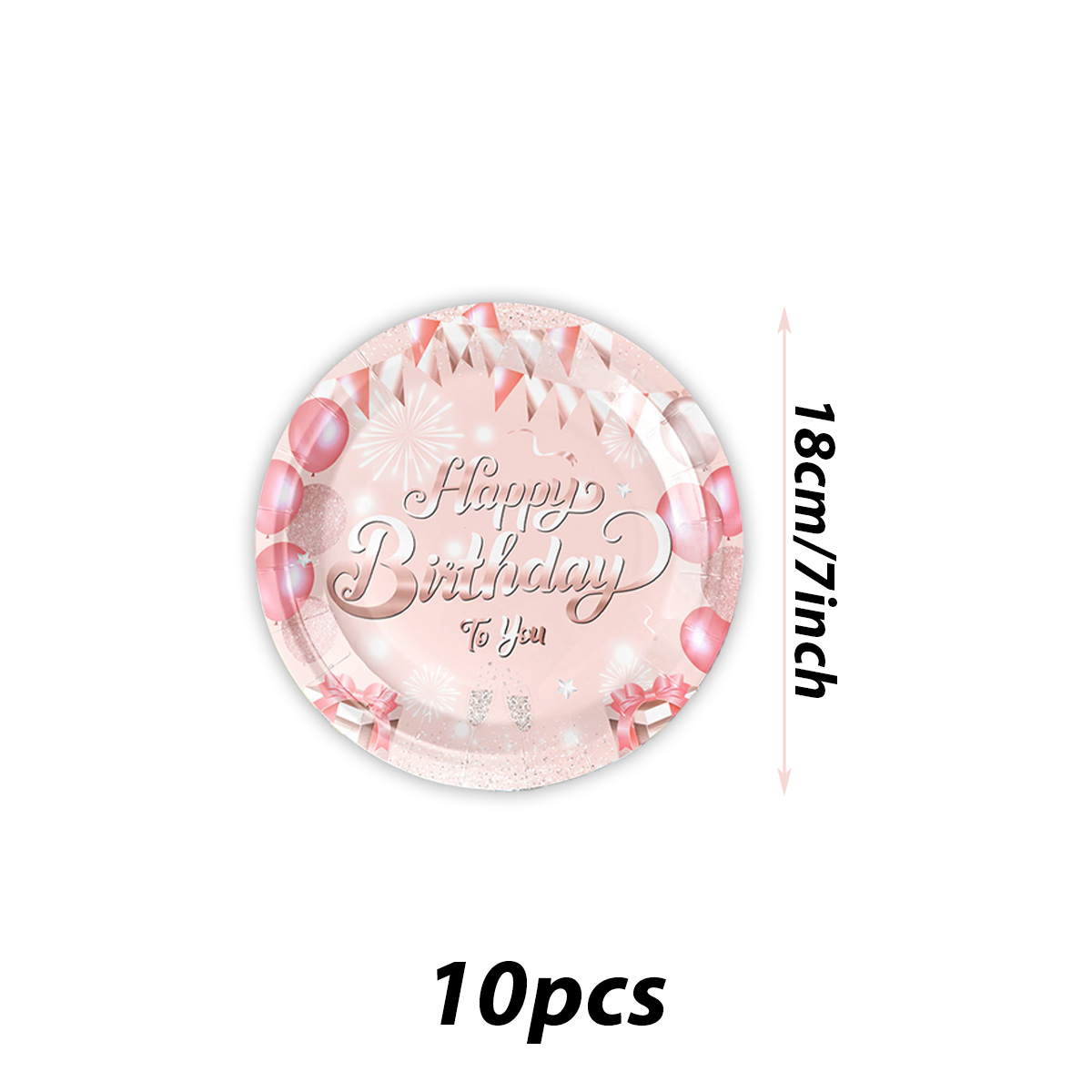 Pink 7- inch disc*10