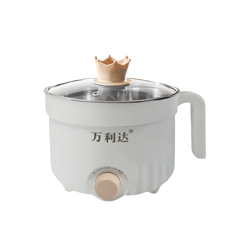 White-Single-pot(Non-stick/Stainless steel inner pot)