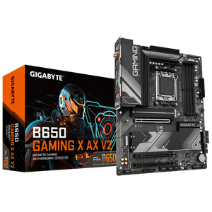 B650 Gigabyte x AX V2สนับสนุน AMD-Ryzen 9000 8000 7000 CPU AM5ซ็อกเก็ตแรม DDR5 M.2 PCIE4.0เมนบอร์ดเกม WIFI ATX - Product Image 1
