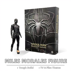 Miles Morales Spider Anh Hùng Bộ Sưu Tập PVC Đồ Chơi Phim Hoạt Hình Nhựa Hình Hành Động Trang Trí Vinyl Odm Sưu Tập Con Số Nhà Sản Xuất - Product Image 2