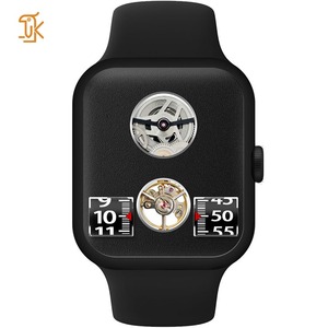 SANYIN customizzazione moderna elegante orologio a rullo a tamburo automazione meccanica scheletro orologio da polso quadrato blu in gomma - Product Image 2