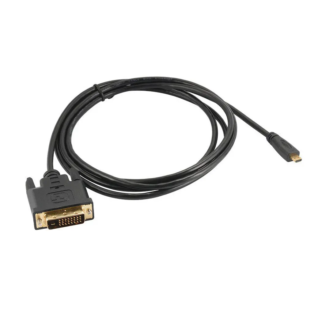Magelei — câble Micro HDMI OEM, longueur 1080P vers DVI 24 + 1 Pin, connecteur mâle vers mâle, longueur personnalisée, pour ordinateur et moniteur