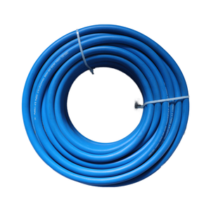 Hot Sales 3/8 Inch High Pressure PVC Rubber <strong>Air</strong> <strong>Compressor</strong> <strong>Hose</strong> Soft Blue Cold-resistant Flexible With Cutting Service <strong>Fitting</strong>