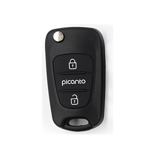 3-button Car <strong>Key</strong> Replacement Case Plastic <strong>Key</strong> Shell Cover with <strong>Key</strong> Blade Suitable for Hyundai <strong>Flip</strong> <strong>Key</strong> - Product Image 1