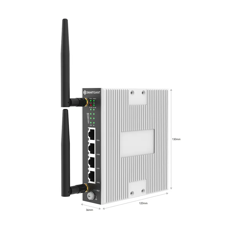 Routeur CPE industriel WI-FI 6 avec interface RS232 RS485 Digital IO Industry