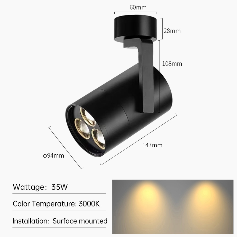 35W-3000K-SUFACE