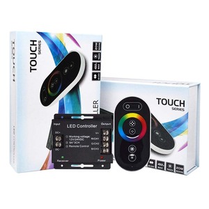 Controlador de tira de luz LED 12V 30A CE tira de luz RGB COB de alta potencia 24V serie táctil controlador LED de Control remoto RF inalámbrico - Product Image 2