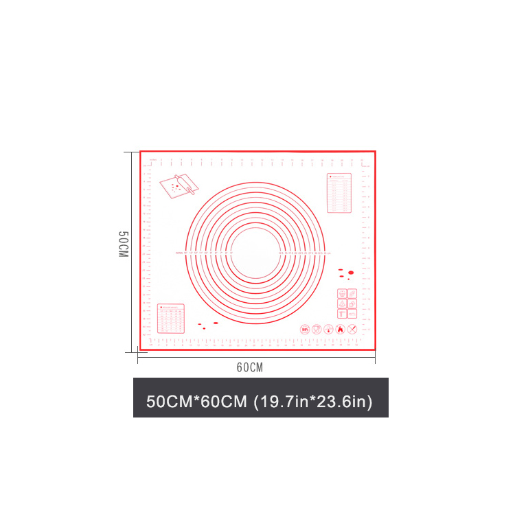 50*60ซม. สีแดง