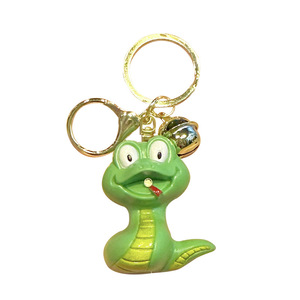 New Arrival hissing rắn Shape LED chiếu sáng Móc Chìa Khóa với âm thanh cho trẻ em - Product Image 1